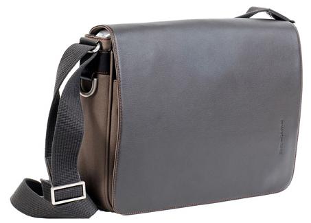 Perdu Sac en bandoulière en cuir noir