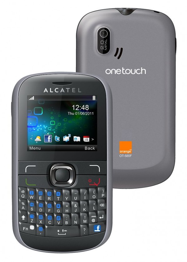 perdu alcatel one touch 585