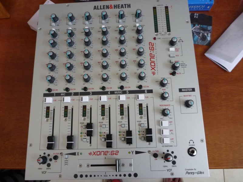 Table mixage xone 62 Allen Heath
