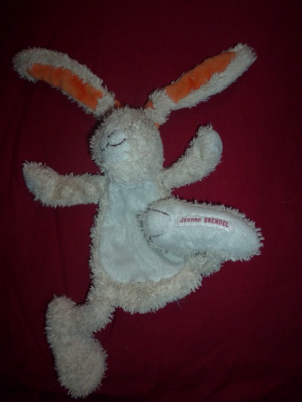 Doudou lapin Méribel lac de la Tueda