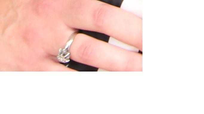 Perdu Bague Type solitaire en argent avec zirconium