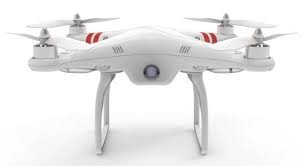 Drone blanc avec caméra gopro hero 3 Vierville sur mer
