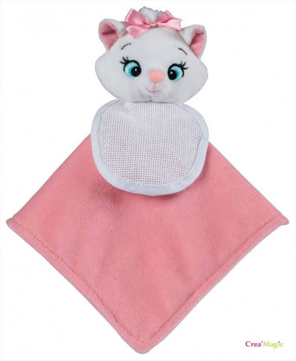 Perdu Doudou Chat brodé