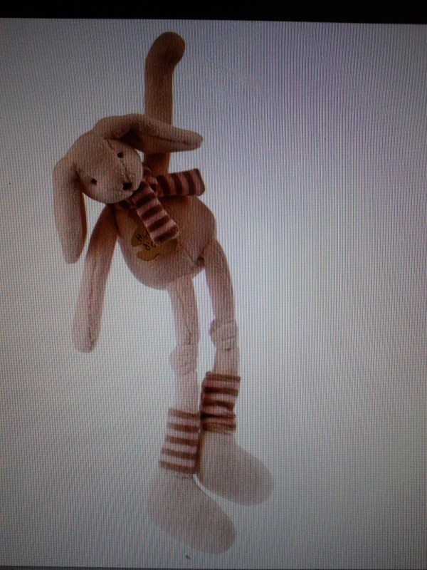 perdu doudou lapin longues pattes