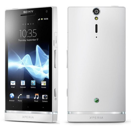 Perdu Sony XPeria S Blanc (Photo au dos)