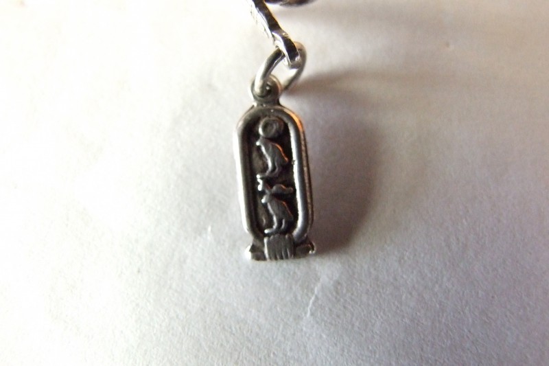 perdu bracelet argent egyptien