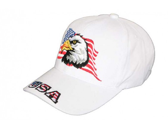 casquette blanche aigle