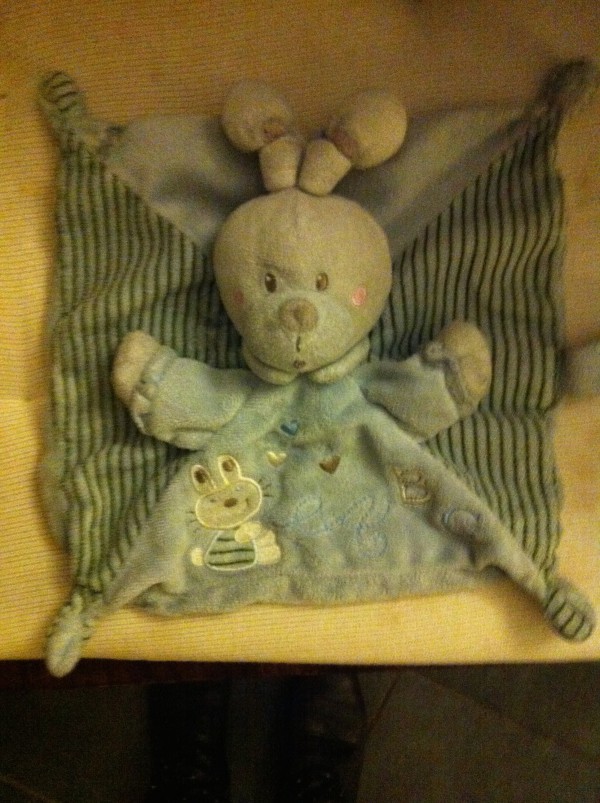 trouvé doudou carré lapin boulevard maréchal Joffre bourg la reine