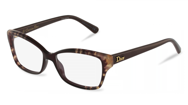 Lunette de vue en écaille marron Tourlaville
