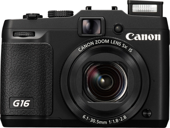 appareil photo canon G16 noir
