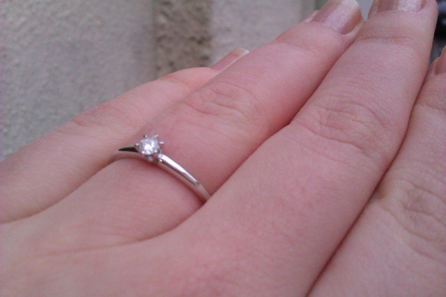 Bague de fiançaille