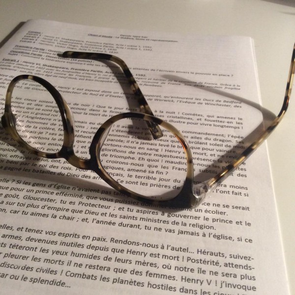 Lunettes de vue écaille