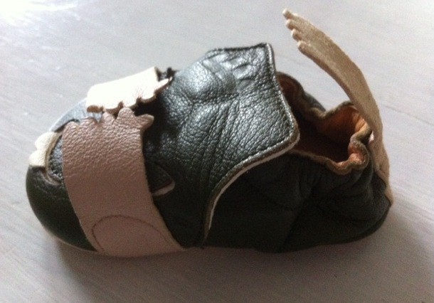 Chaussure bébé cuir