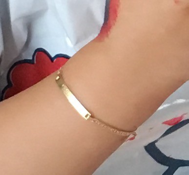 Bracelet enfant gourmette