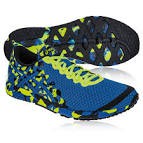 Perdu Basket de marathon Asics Bleu et Jaune