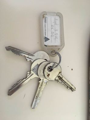 Trouvé trousseau de clé