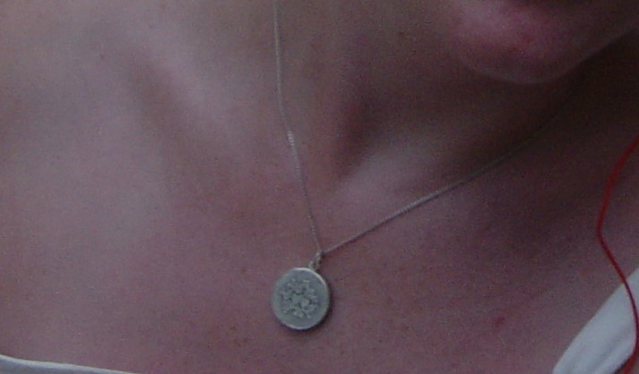 MEDAILLON EN ARGENT PERDU ANNECY