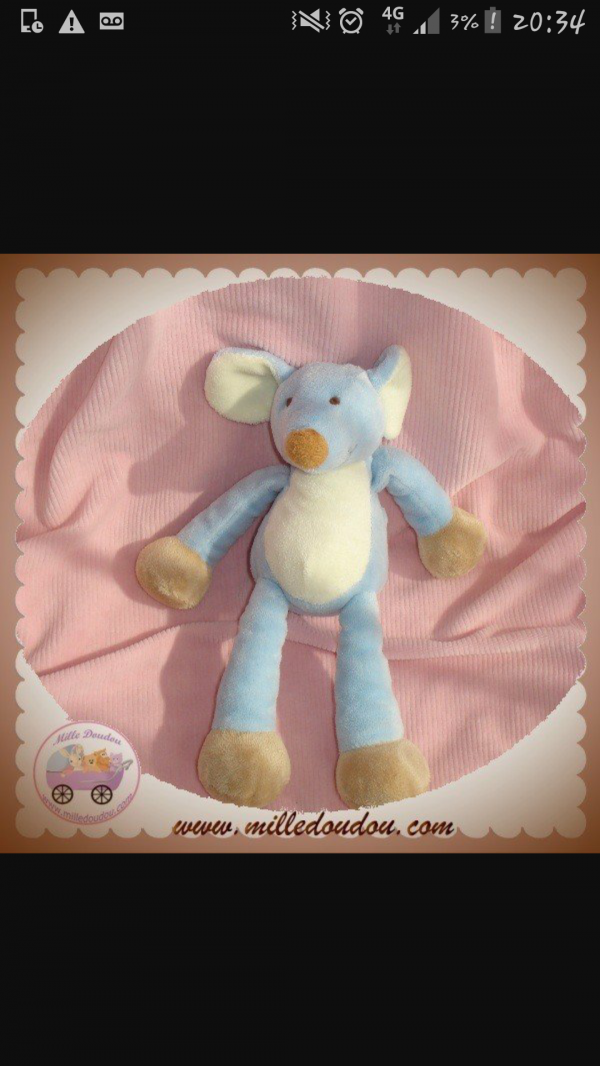 Doudou petite souris
