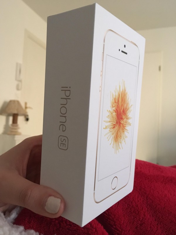 Perdu iPhone SE or, au cab à montamisé