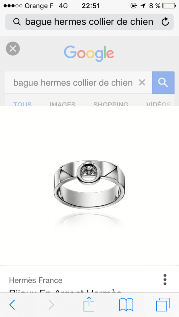 Bague Argent au MK2 quais de Loire Paris