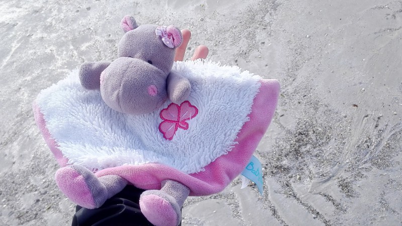 Doudou fille hipopotame ile tudy