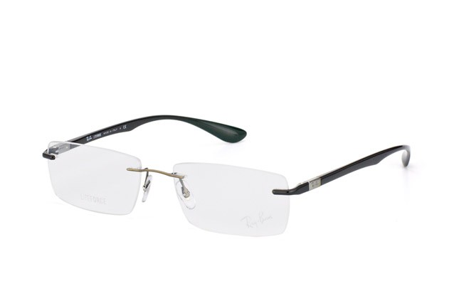 Lunettes de vue Ray-Ban noires sans contour - Rennes proche St Hélier