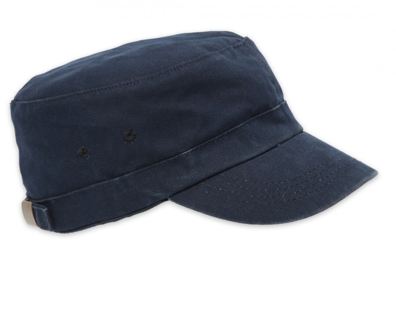 Casquette bleu mousqueton