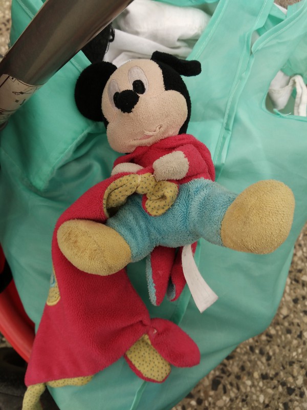Doudou Mickey trouvé