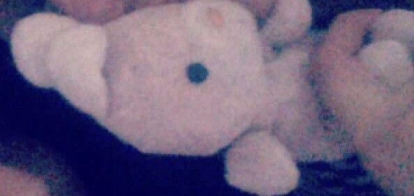 Perdu Doudou "lapin rose"