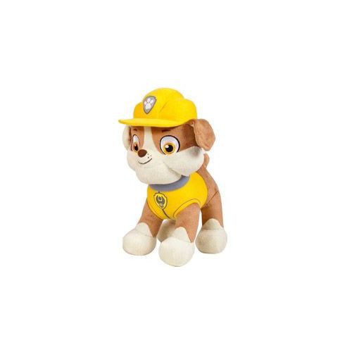 petit chien de 15 cm casquette jaune
