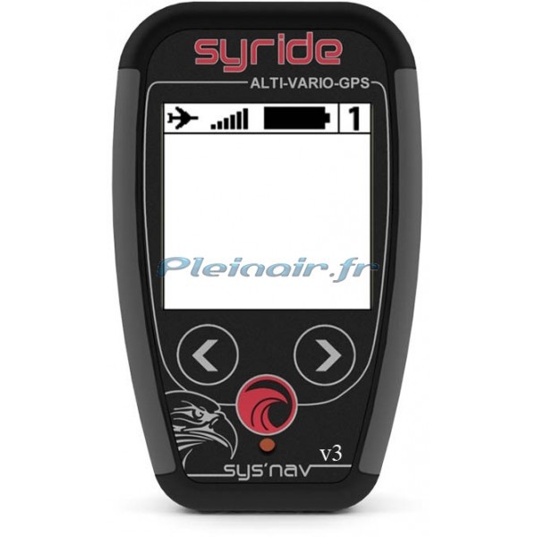 PERDU VARIO GPS SYS NAV SYRIDE PARAPENTE, saint-vincent-les-forts, au décollage