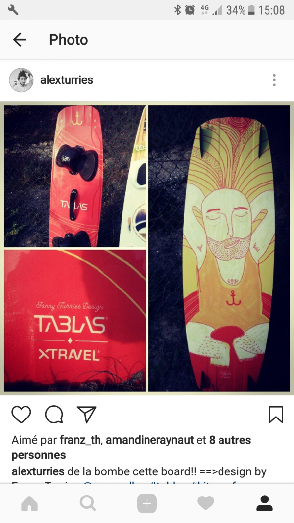 Planche kitesurf