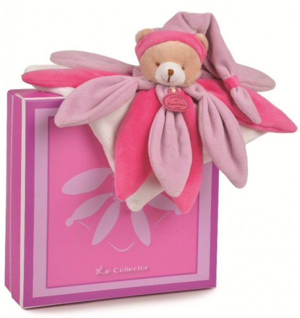 Perdu doudou ours rose, doudou et compagnie