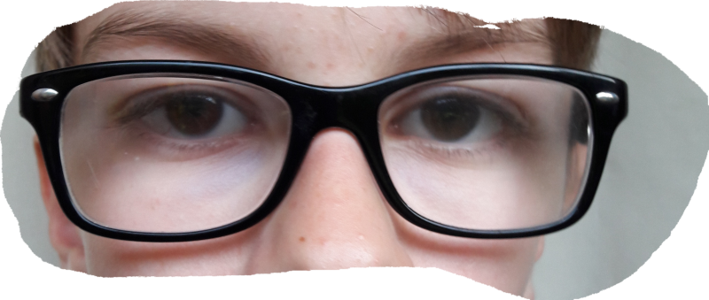 Perdu lunettes de vue Ray-ban noires 15/7