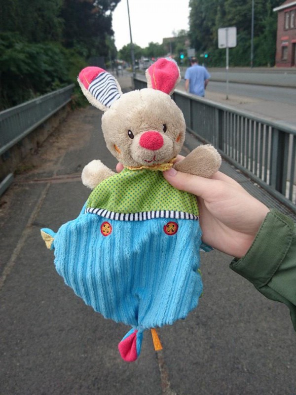 Doudou Lapin trouvé Lille