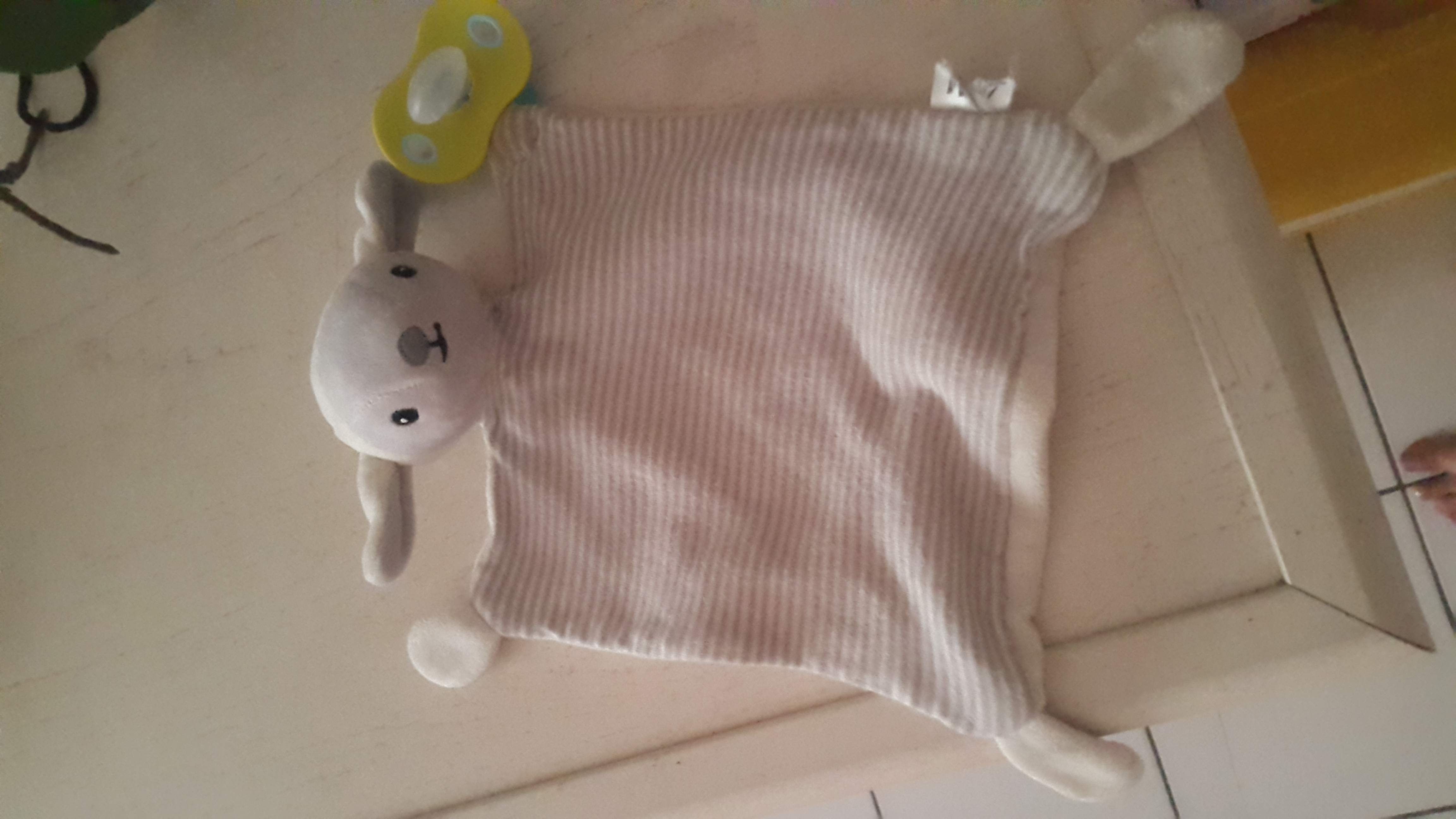 Un doudou agneau
