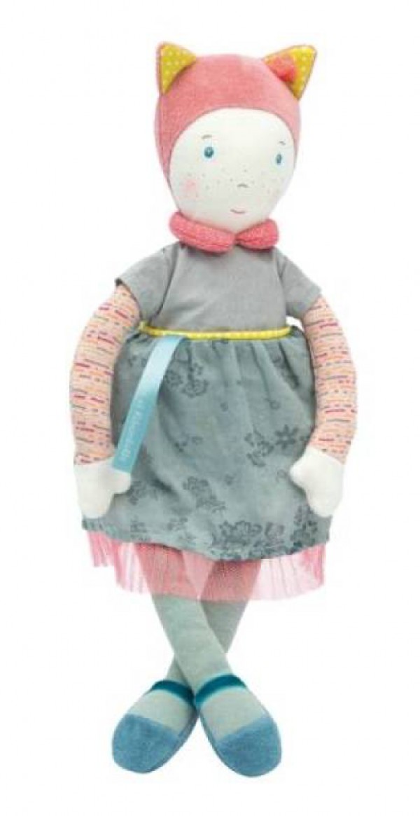 Perdu poupée colorée de la marque "Moulin Roty", en centre ville de Caen