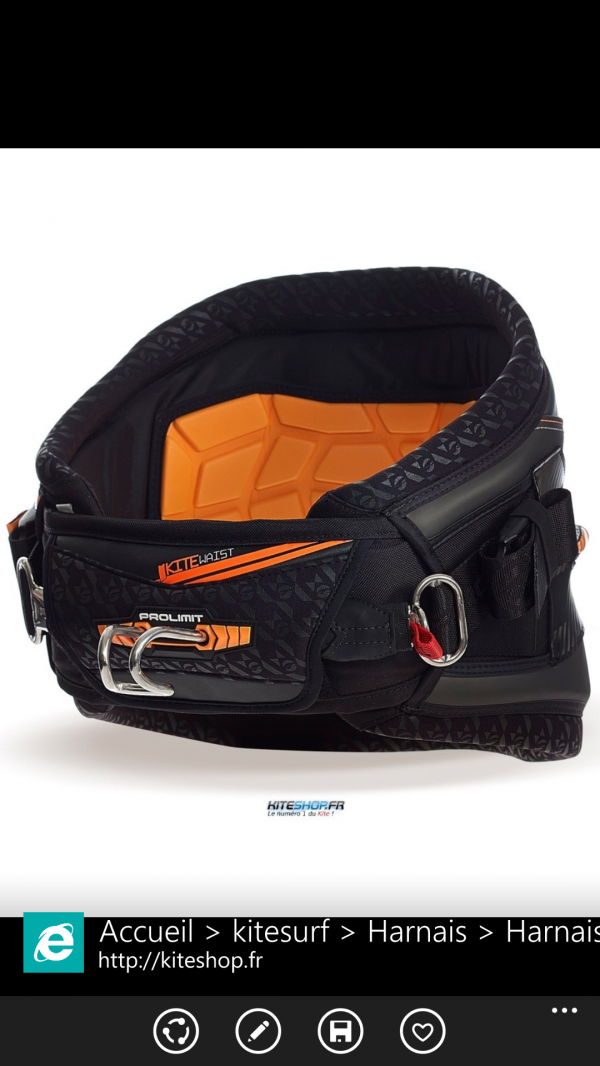 harnais de kite surf
