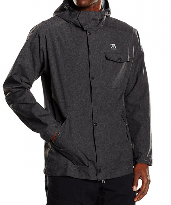 Perdu veste gris foncé marque 66°North + clés + 2 badges SNCF