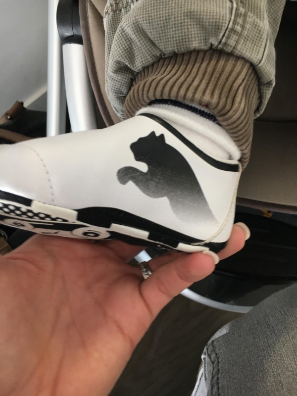Basket puma bébé