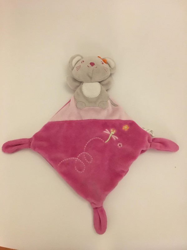 Doudou souris rose et Grise trouvé à Bordeaux (08.10.2017)