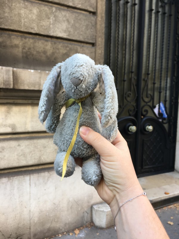 Doudou trouvé devant le 488 rue Paradis 13008