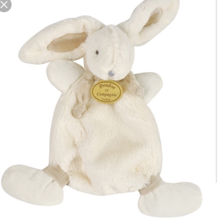 Doudou lapin blanc - Clermont l'Herault 3480