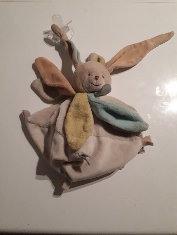 Doudou ours marque Baby Nat' au parc de Sceaux le 29 octobre