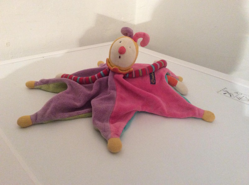 Trouvé doudou Dragobert de Moulin Roty Métro ligne 2 Lille mardi 31 octobre