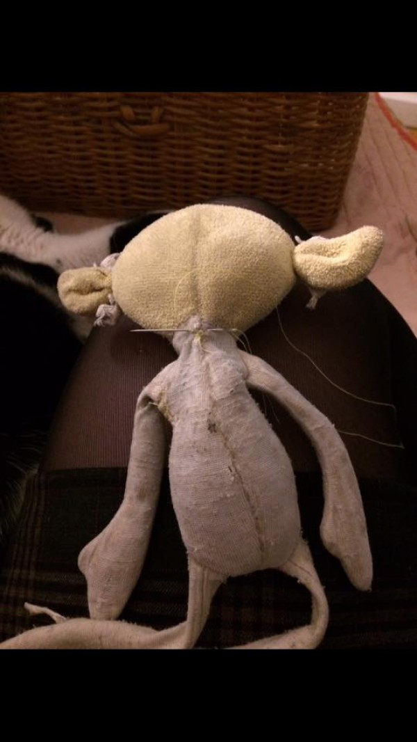 Doudou poupée de chiffon