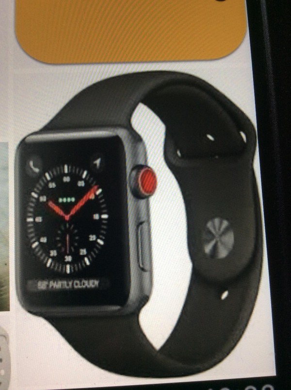 Perdu montre Apple Watch 3 à Ajaccio lycée Jules Antonini