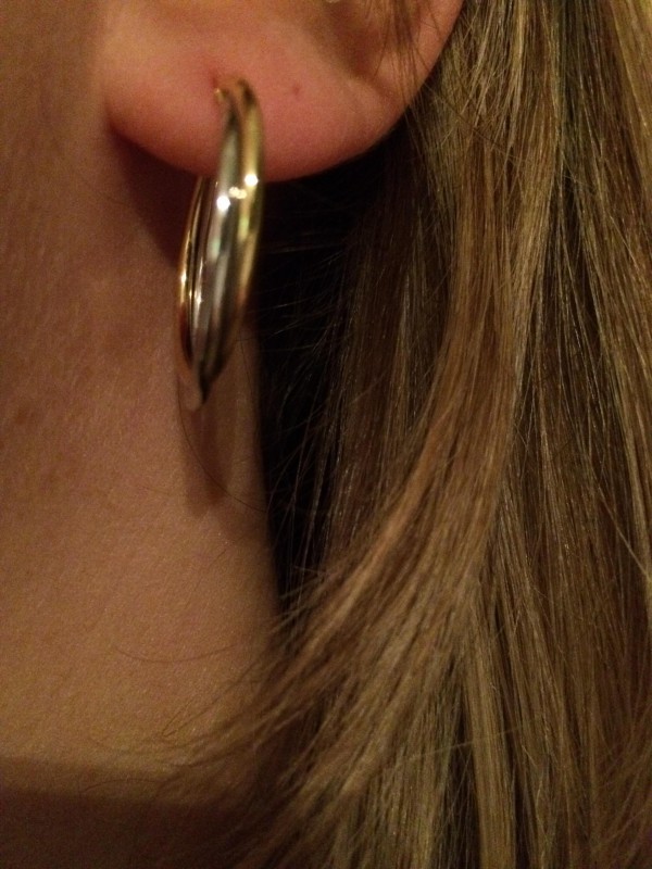 Cherche boucle d’oreille
