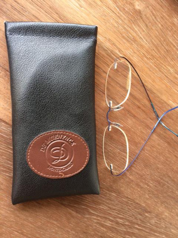 Lunettes - lost viewing glasses carbon/titanium, Nice Gambetta/Promenade