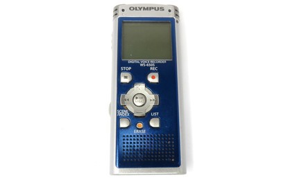 perdu dictaphone MP3 Olympus WS-650S avec écouteurs